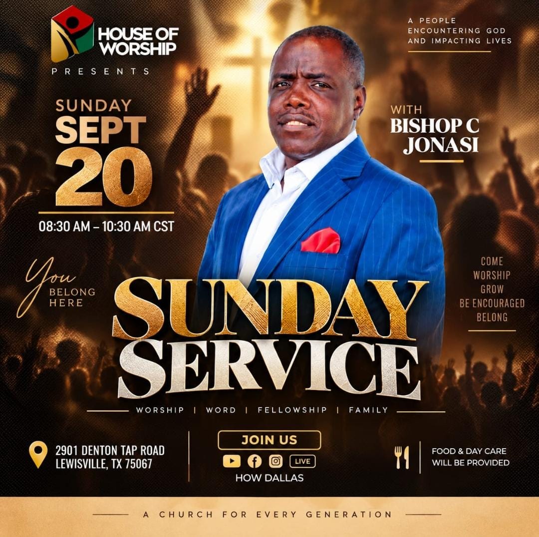 Sunday Service at House of Worship